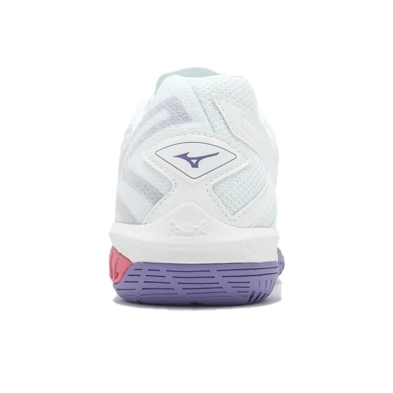Mizuno Wave Claw El 2 Wide 'Violet Indigo Camellia Rose' Women's-4
