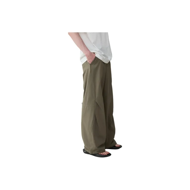 Lilbetter Casual Pants Men's Dark Gray Green-0