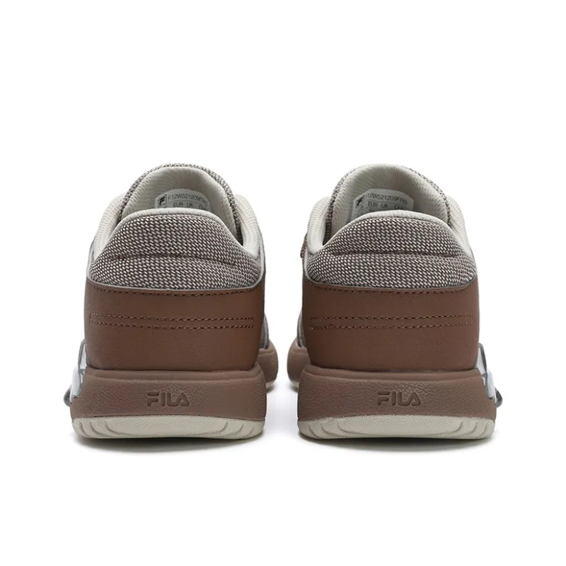 FILA Modern Low Top Skateboard Shoes Women's Brown-3