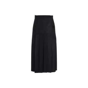Yohji Yamamoto Skirt Men's Black