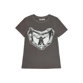 Open Yy T Shirt Women's Charcoal Gray