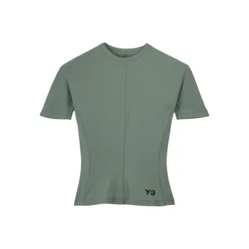 Adidas T Shirt Women's Gray Stone Green