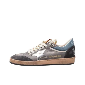 Golden Goose Deluxe Brand Ballstar Low Top Skateboard Shoes Men's Gray
