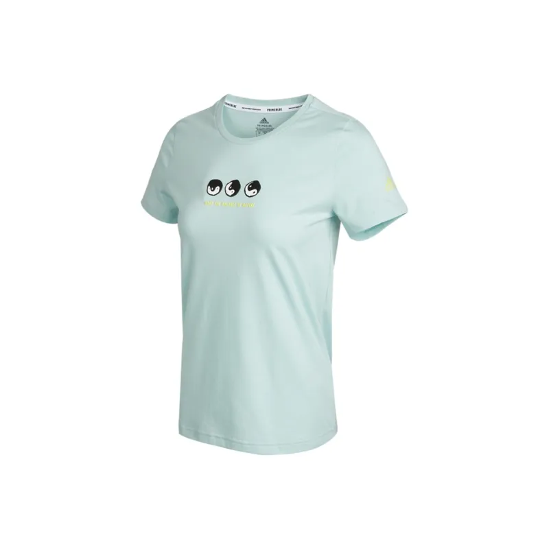 Adidas T Shirt Women's Light Green-0