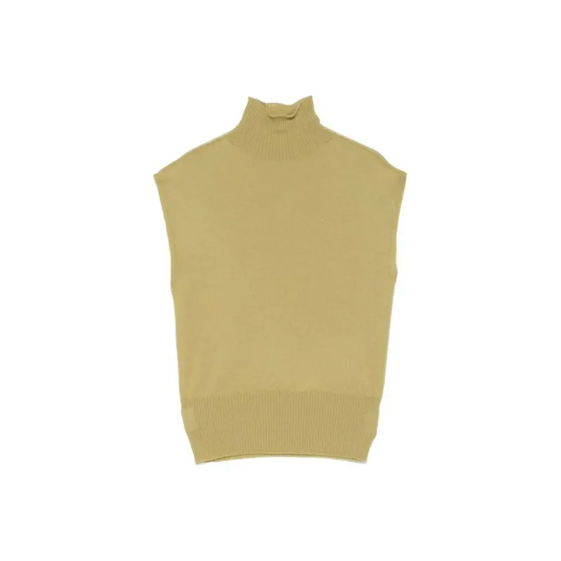 RICK OWENS Turtleneck Vest-0