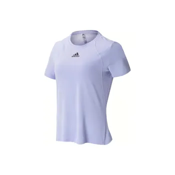 Adidas Set in Sleeve T Shirt Women's Light Lavender