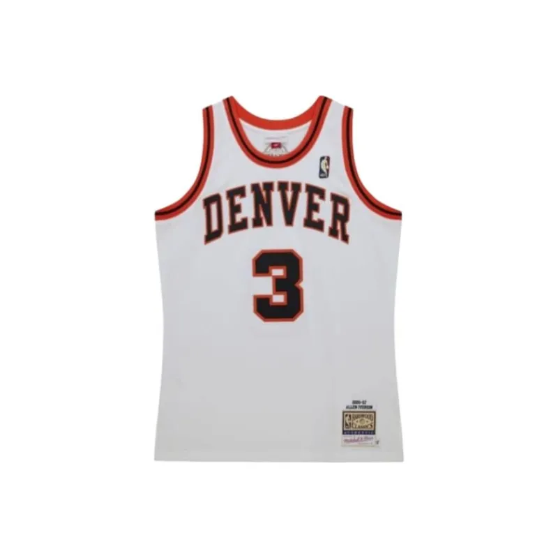 Mitchell & Ness Basketball Jerseys Unisex White-0