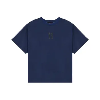 WE11DONE T Shirts Women's Navy Blue