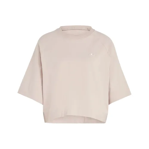 Adidas Originals Essentials Crop Tops Women's Wonder Taupe