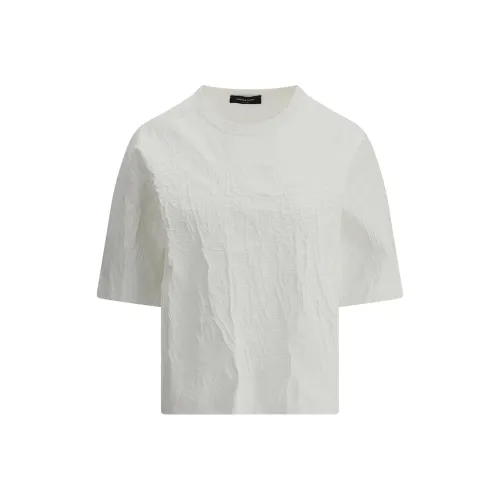 Fabiana Filippi Crackle Textured Crewneck T Shirt