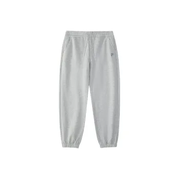 FILA FUSION FOB Series Casual Pants Men Cloud Gray Heather Gray