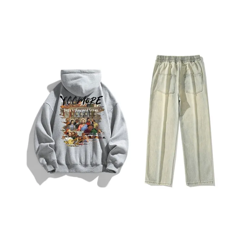 YooMore Sweatshirt Sets Unisex-5
