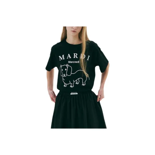MARDI MERCREDI T Shirt Women's Black