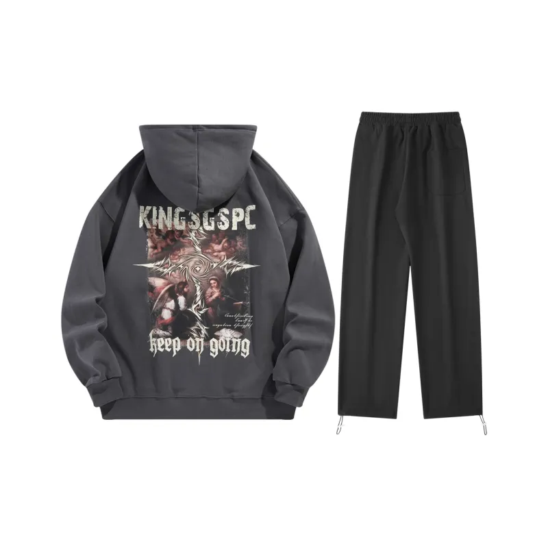 Kingsgspc Sweatshirt Set Unisex-14