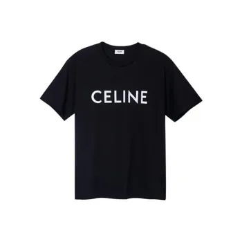CELINE Loose T SHIRT In Cotton Jersey