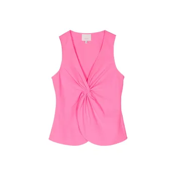 Cinq A Sept Kenna Twist-detail Tank Top