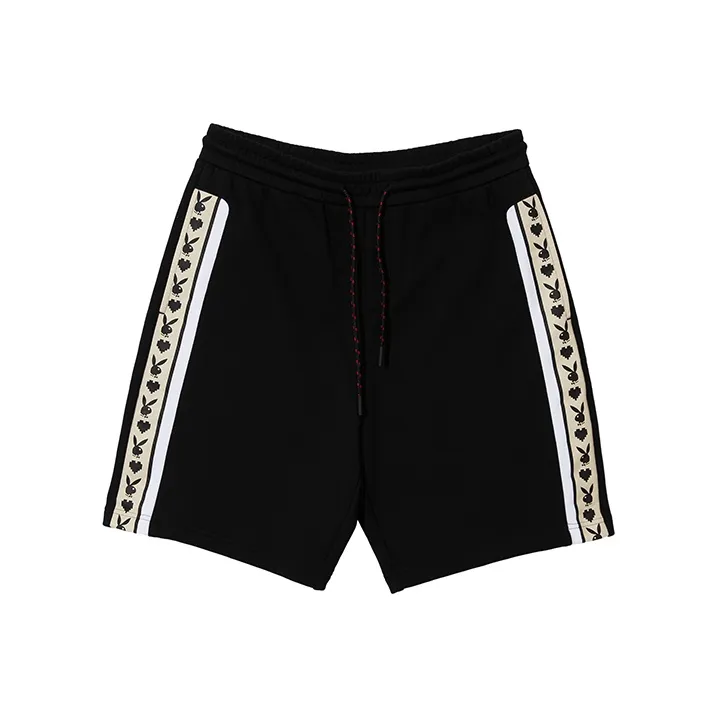 Playboy X MLMR Sports Shorts Men Black-0