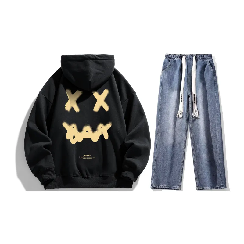 Airwalk Sweatshirt Sets Unisex-23