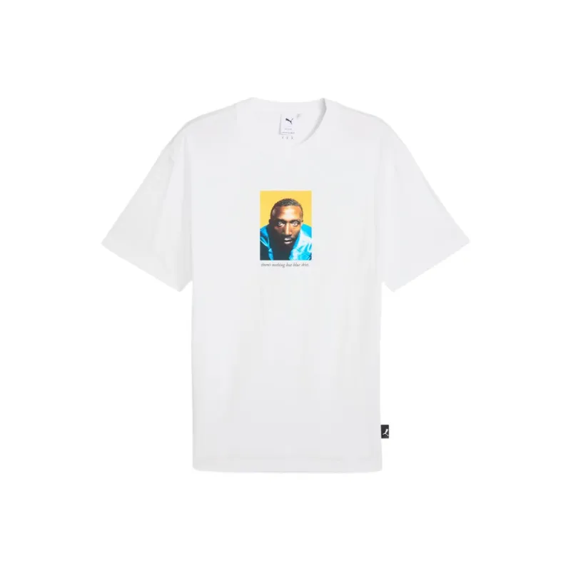 PUMA House Of Graphics Photo Tee Men T Shirt Men's White-0