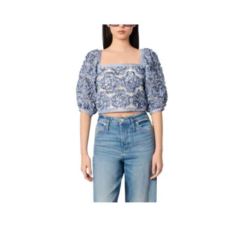 Maje Floral Organza Top