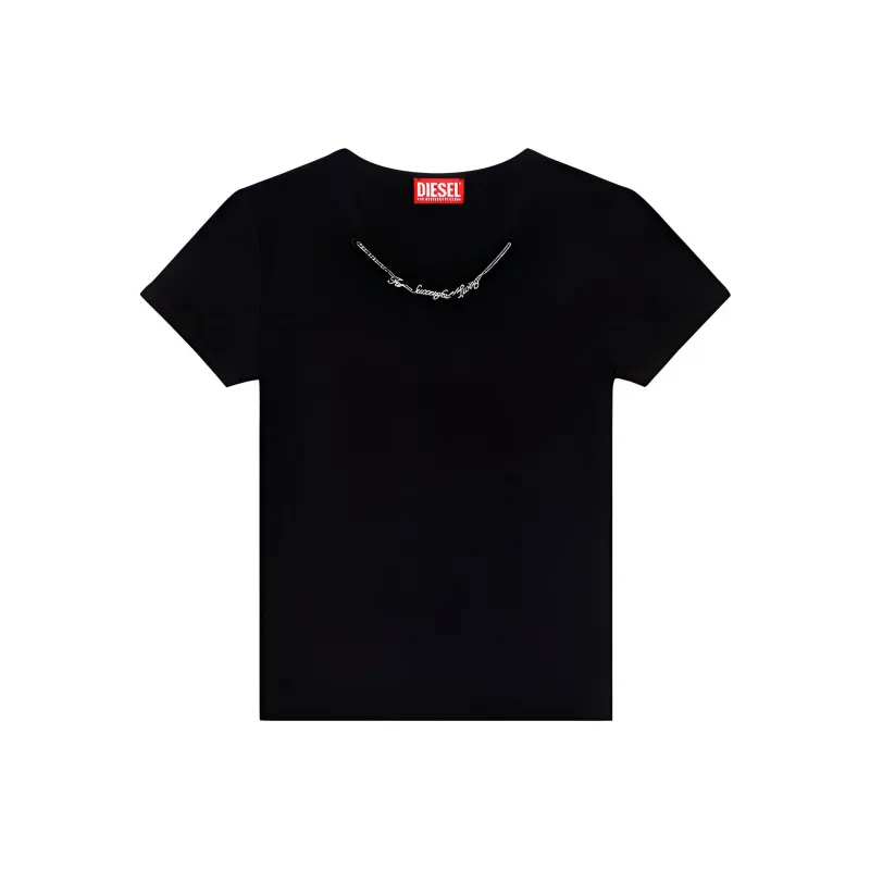 DIESEL SS24 Regular T Shirt Women's Black-0