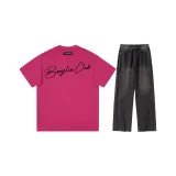 Clothing Sets (Dragon Fruit Short-Sleeved Top+Black Jeans)