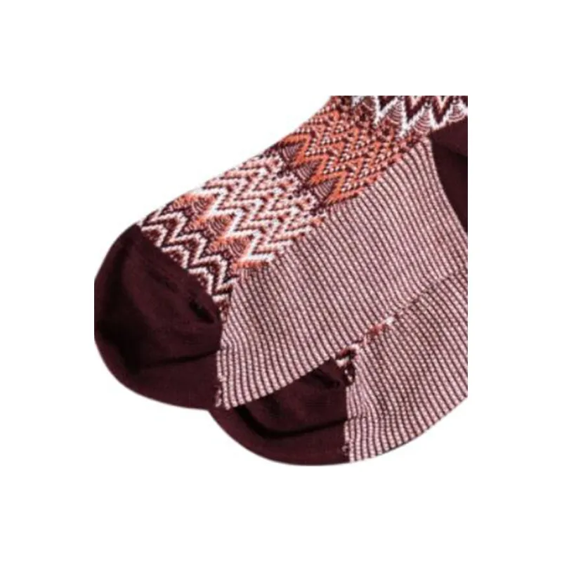 MISSONI Mid-Calf Socks Men's 1 Pack Purple-2