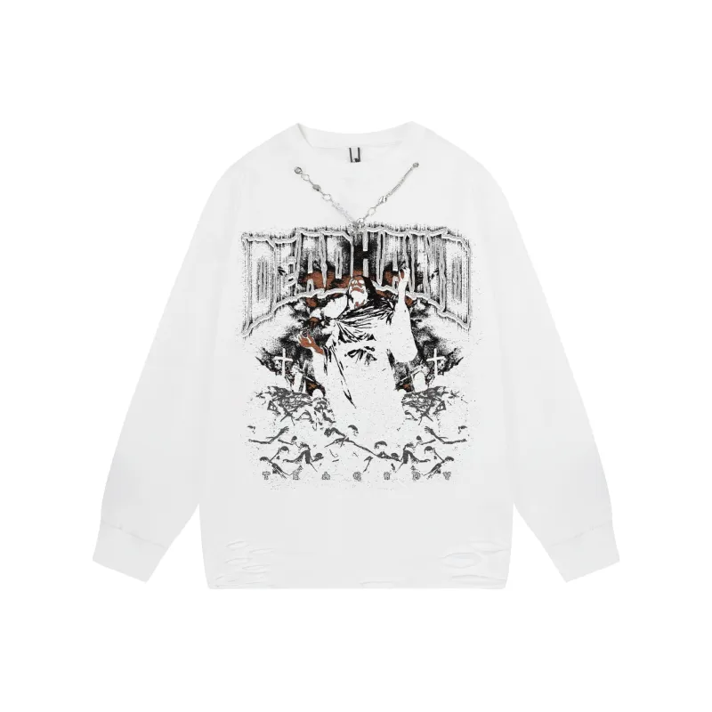 BEAR UNION Drop Shoulder Sleeve T Shirt Unisex-2