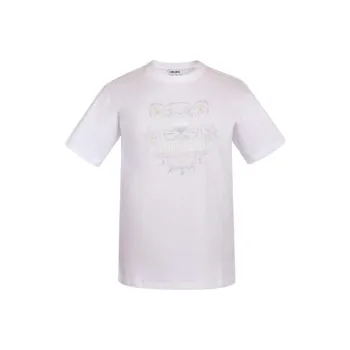 KENZO Classic Tiger Head T Shirts Women's White