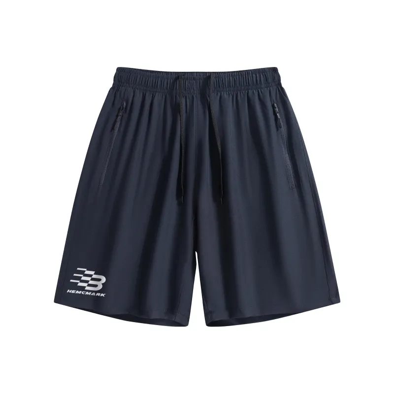 HEMC Casual Shorts Unisex Black-17