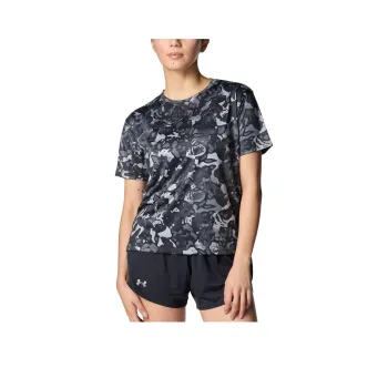 Under Armour Drop Shoulder Sleeve T Shirt Women's Black