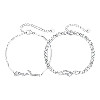 DH7 Titanium Steel Bracelets Unisex
