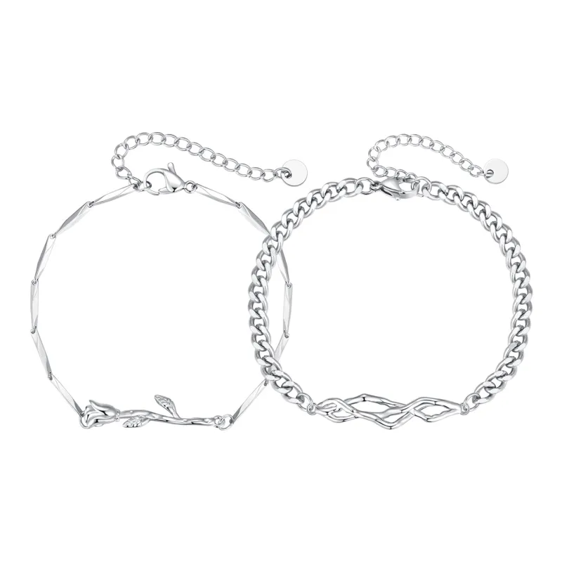 DH7 Titanium Steel Bracelets Unisex-0