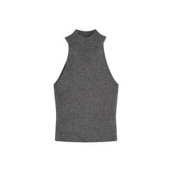 H&M Tank Top Women's Black/Silver