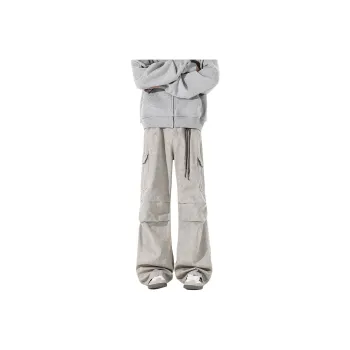 FORCEPULR Casual Pants Unisex Apricot