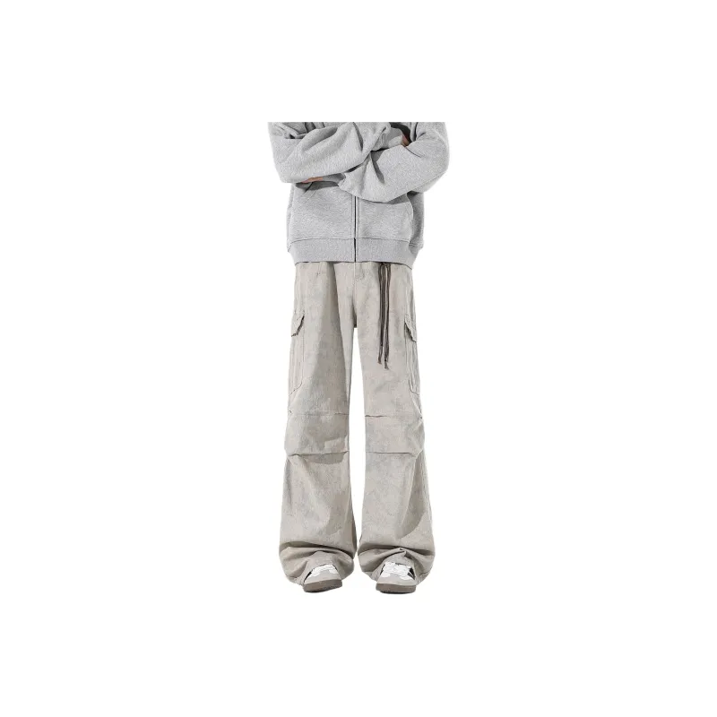 FORCEPULR Casual Pants Unisex Apricot-0