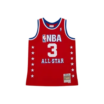 Mitchell Ness Basketball Jerseys Unisex Red