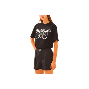 HERMES T Shirts Women's Black