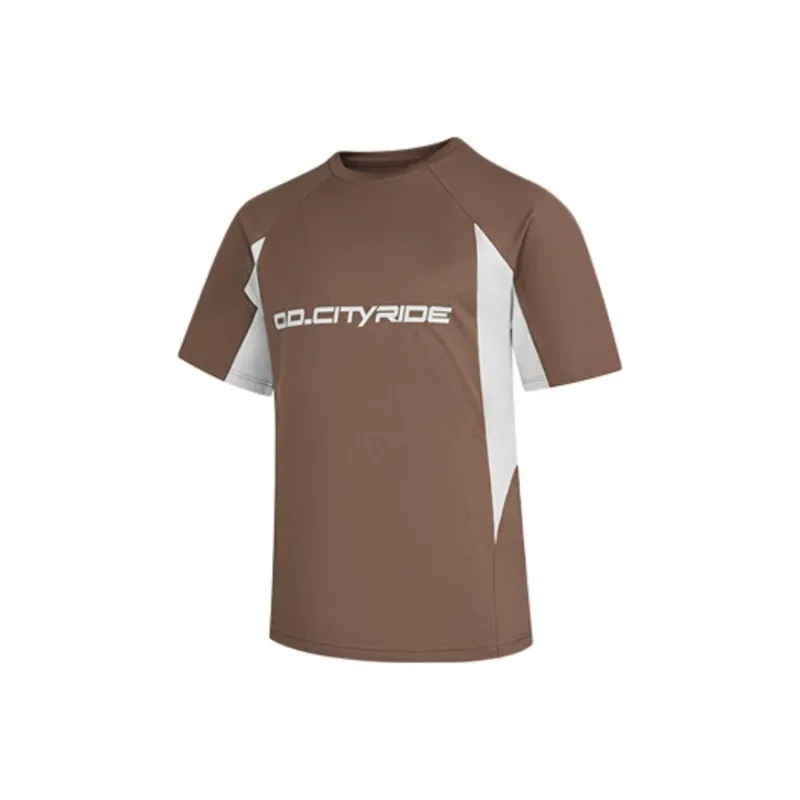 QIAODAN Sports Life Collection T Shirt Men's Nomad Brown/Glacier Gray-0