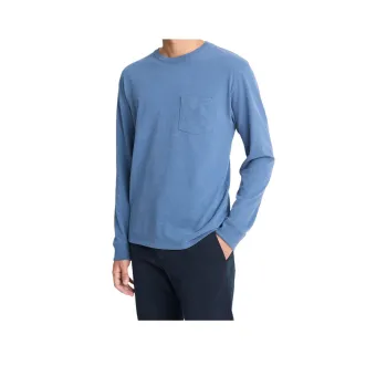 VINCE T Shirts Men Blue