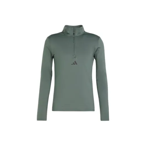 adidas x9000l3 Workout Quarter-Zip Track Top Workout Clothing Men's Green