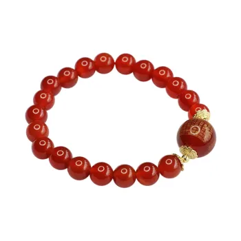 The Years Are Quiet Agate Bracelets Unisex
