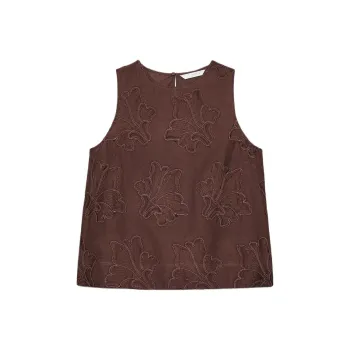 ZARA ZW Series T Shirt Women's Brown