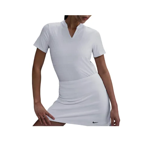 Nike Tour Women's Dri FIT Short Sleeve Blade Jacquard Golf Polo