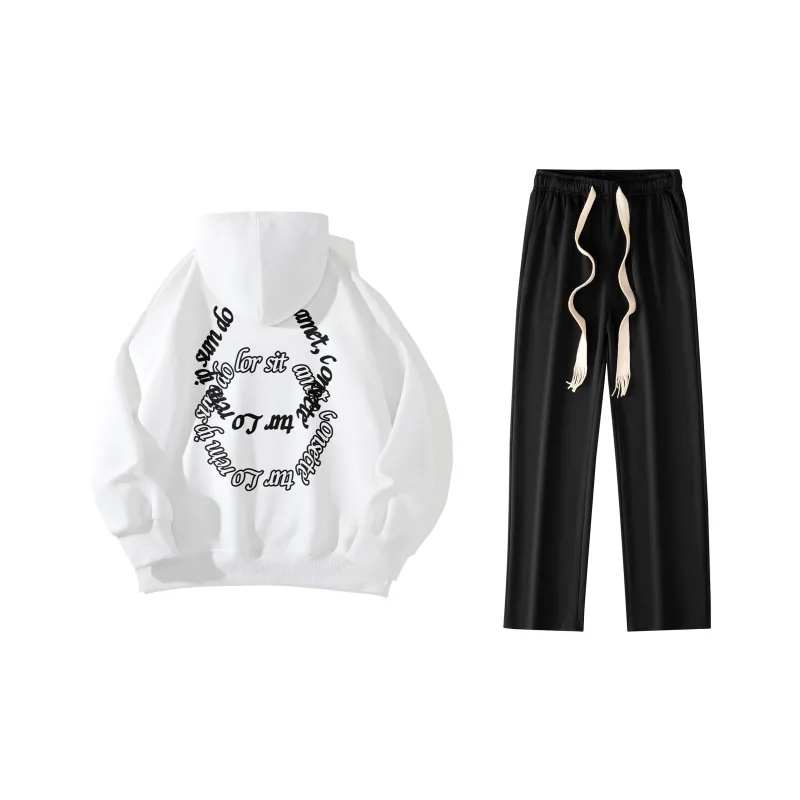 B.X Sweatshirt Sets Unisex-2