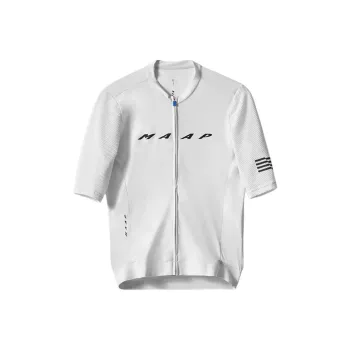 MAAP Evade Pro Base Jersey 2.0 Cycling Clothing Men's Gray White