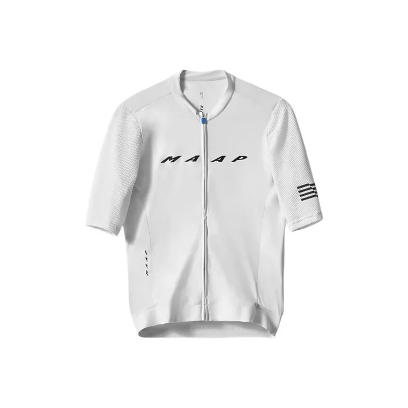 MAAP Evade Pro Base Jersey 2.0 Cycling Clothing Men's Gray White-0