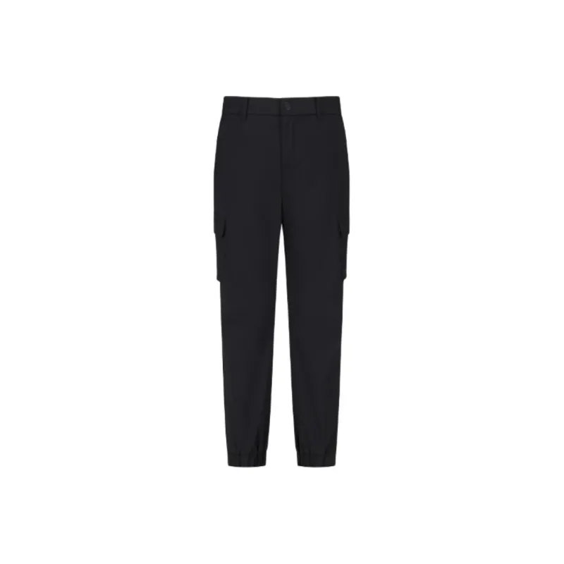 Le Coq Sportif Casual Pants Men's Black-0