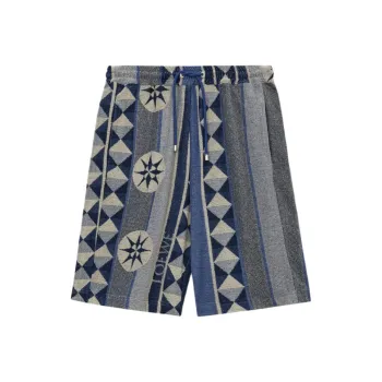 LOEWE SS25 Casual Shorts Men's Blue