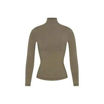 SKIMS Regular T-Shirt Women's ARMY/Army Green